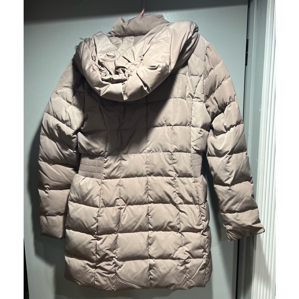BRAND NEW WITHOUT TAGS-Cole Haan Womens Hooded Down Puffer Coat​​ - Picture 3 of 12